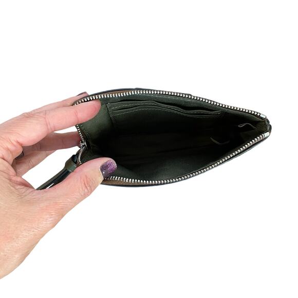 Coach | Women's Tan and Brown Monogram Wristlet - Picture 6 of 6